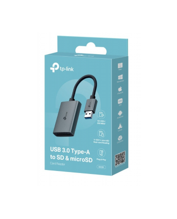 tp-link Adapter USB Type-A to SD ' microSD 3.0                  SPEC: 1 × USB-A Connector,1 × SD + 1 × microSD(TF) up to 200MBps Port         FEATURE nr 1