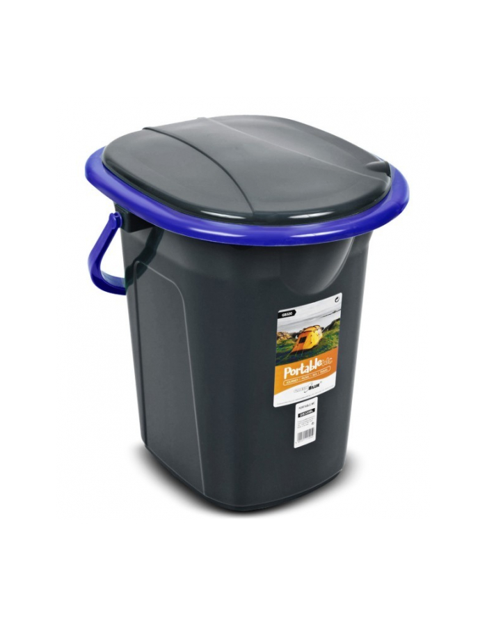 greenblue Toaleta turystyczna GB320BB czarno-granatowa główny