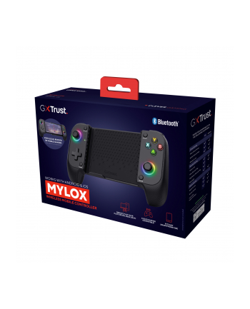 trust Kontroler bezprzewodowy GXT 735 Mylox System Android iOS czarny