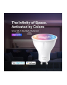 tp-link Żarówka punktowa wielokolorowa Smart Wi-Fi SPEC: 2.4 GHz, IEEE 802.11b/g/n, GU10 Base, 220-240 V, 50/60 Hz, 350 lm, 3.7 W, 2200-6500K - nr 5