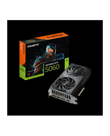 gigabyte Karta graficzna GeForce RTX 5060 WINDFORCE 8G GDDR7 3DP/HDMI