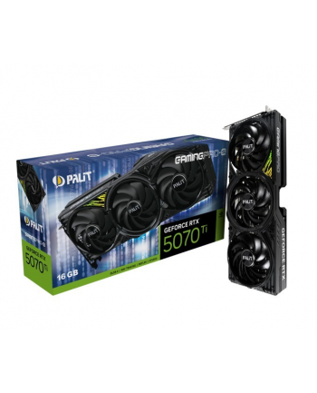 palit Karta graficzna RTX 5070 Ti GAMING PRO-S 16GB GDDR7 256bit 3DP/HDMI