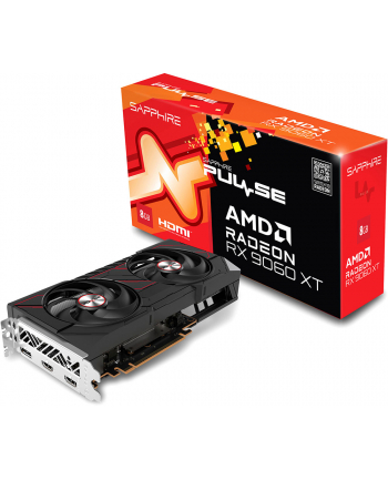 sapphire technology Karta graficzna Radeon RX 9060 XT PULSE 8GB GDDR6 128bit DP/2HDMI nr 1