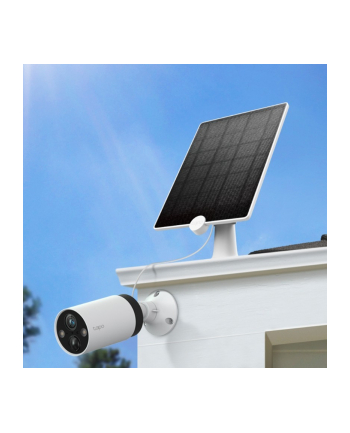 tp-link Panel słoneczny Tapo SPEC: 5.2V 4.5W                        FEATURE: Non-Stop Power, Works with Tapo Battery Camera, 4m Charging Cable,   360 stopni  Ad nr 1