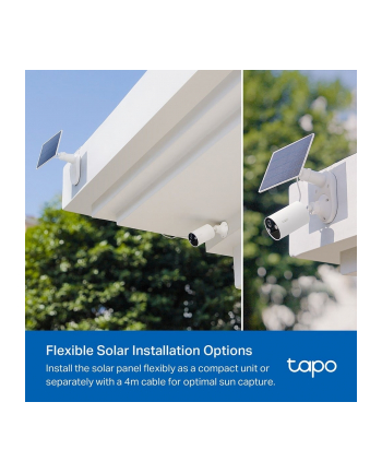 tp-link Panel słoneczny Tapo SPEC: 5.2V 2.5W                        FEATURE: Type-C Charging Port, Non-Stop Power,  Flexible Solar Installation nr 2