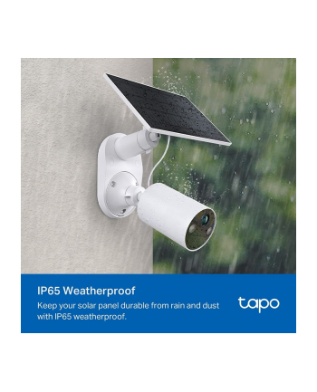 tp-link Panel słoneczny Tapo SPEC: 5.2V 2.5W                        FEATURE: Type-C Charging Port, Non-Stop Power,  Flexible Solar Installation nr 1