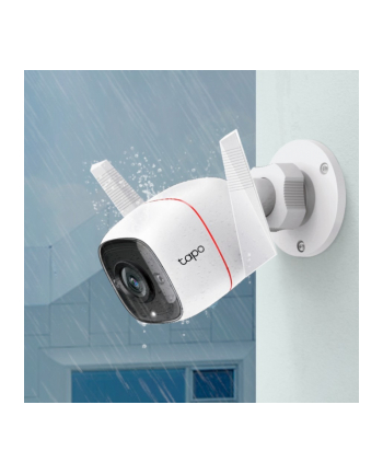 tp-link Kamera Outdoor Security Wi-Fi                          SPEC: 2K (2304x1296), 2.4 GHz, 2T2R, 2 × External Antennas, 1 × Ethernet Port FEATURE