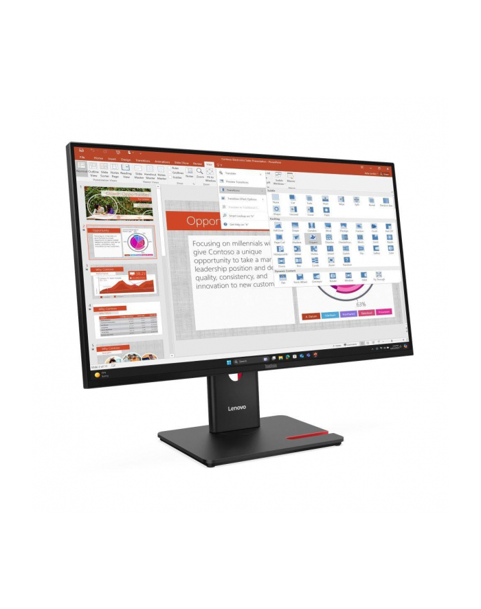 lenovo Monitor ThinkVision T27-40 27 '' 64A5MAT6EU główny