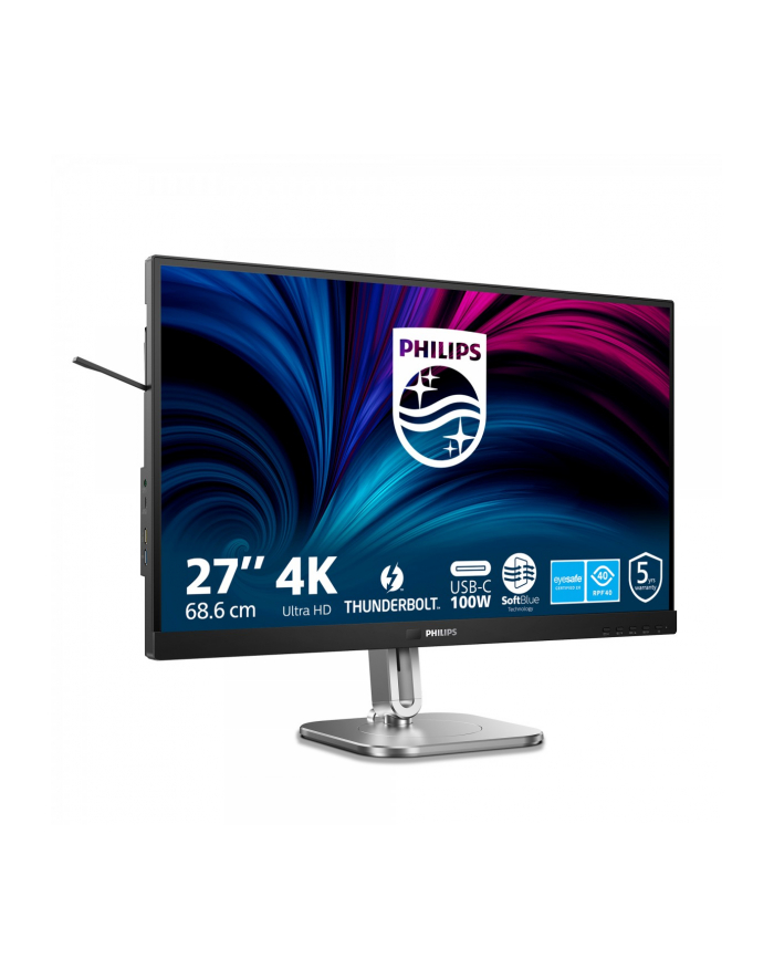 philips Monitor 27B2U6903 27 '' IPS 4K HDMIx2 DP RJ45 Thunderbolt 4 HAS Głośniki główny