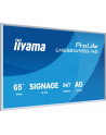 iiyama Monitor 65 '' LH6581UHSG-1AG 24/7,VA,ANDROID 14,4K, 2x10W, WiFi,    UCHWYT ŚCIENNY, 2xHDMI, USB-C, RJ45, IR, 2xUSB, WHITE - nr 15