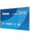 iiyama Monitor 65 '' LH6581UHSG-1AG 24/7,VA,ANDROID 14,4K, 2x10W, WiFi,    UCHWYT ŚCIENNY, 2xHDMI, USB-C, RJ45, IR, 2xUSB, WHITE - nr 2