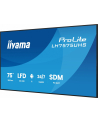 iiyama Monitor 75 '' LH7575UHS-B2AG,24/7,IPS,ANDROID.11,4K,  WiFi,         iiSignage2, FailOver, EShare, 24/7, full daisy chain - nr 2