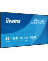 iiyama Monitor 86 '' LH8675UHS-B2AG,24/7,IPS,ANDROID.11,4K,  WiFi,         iiSignage2, FailOver, EShare, 24/7, full daisy chain - nr 24