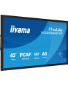 iiyama Monitor 43 cale T4329AS-B1AG VA,4K,HDMIx2,USB-C,RJ45,2x10W,WiFi,     System Android 14, Signal FailOver, Whiteboard, iiSignage (CMS), iiControl (DMS),   iiS - nr 10