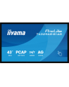 iiyama Monitor 43 cale T4329AS-B1AG VA,4K,HDMIx2,USB-C,RJ45,2x10W,WiFi,     System Android 14, Signal FailOver, Whiteboard, iiSignage (CMS), iiControl (DMS),   iiS - nr 1