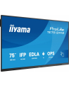 iiyama Monitor 75 '' TE7512MIS-B4AG  40pkt,IPS,4K,24/7,7H,                ANDROID 14, RK3576, 8/128GB, EDLA, Essential - nr 2