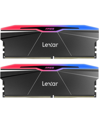 lexar Pamięć DDR5 ARES RGB 64GB(2*32GB)/6400 CL32 czarna