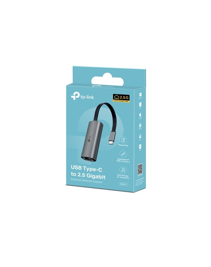 tp-link Karta sieciowa UE302C USB 3.0 Type-C do 2.5 Gigabit Ethernet główny