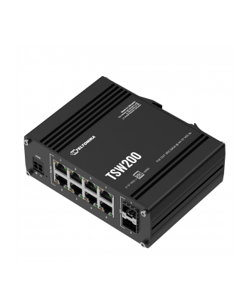 teltonika Przełącznik przemysłowy TSW200 2xSFP 8xGigabit Ethernet 8xPoE+DIN nr 2