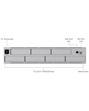 ubiquiti Serwer NAS UNAS Pro 7-dyskowt UNAS-Pro