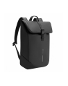 xd design PLECAK URBAN FLAP-TOP BLACK - nr 1