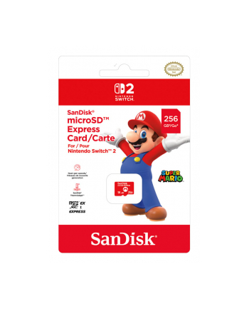 Nintendo Karta pamięci Switch 2 microSD Express card 256 GB Sandisk Czerwony nr 2