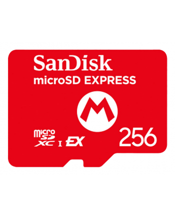 Nintendo Karta pamięci Switch 2 microSD Express card 256 GB Sandisk Czerwony nr 1