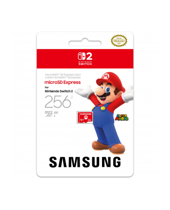 Nintendo Karta pamięci Switch 2 microSD Express card 256 GB Samsung Czerwony nr 2
