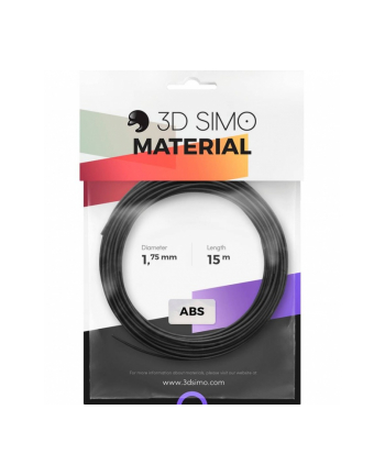3Dsimo Filament ABS 3x5m Pomarańczowy Czarny Biały G3D3009