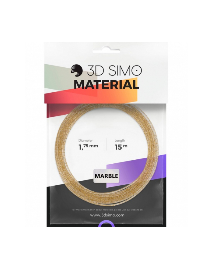 3DSIMO FILAMENT MARBLE - ZŁOTY 15M ODBIERZ W PUNKTACH W CAŁEJ POLSCE! główny
