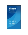 iiyama Monitor 75 '' LH7575UHS-B2AG,24/7,IPS,ANDROID.11,4K,  WiFi,         iiSignage2, FailOver, EShare, 24/7, full daisy chain - nr 23