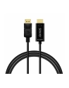 savio Kabel Display Port do HDMI CL-189 4K 60Hz, 1,5m - nr 1