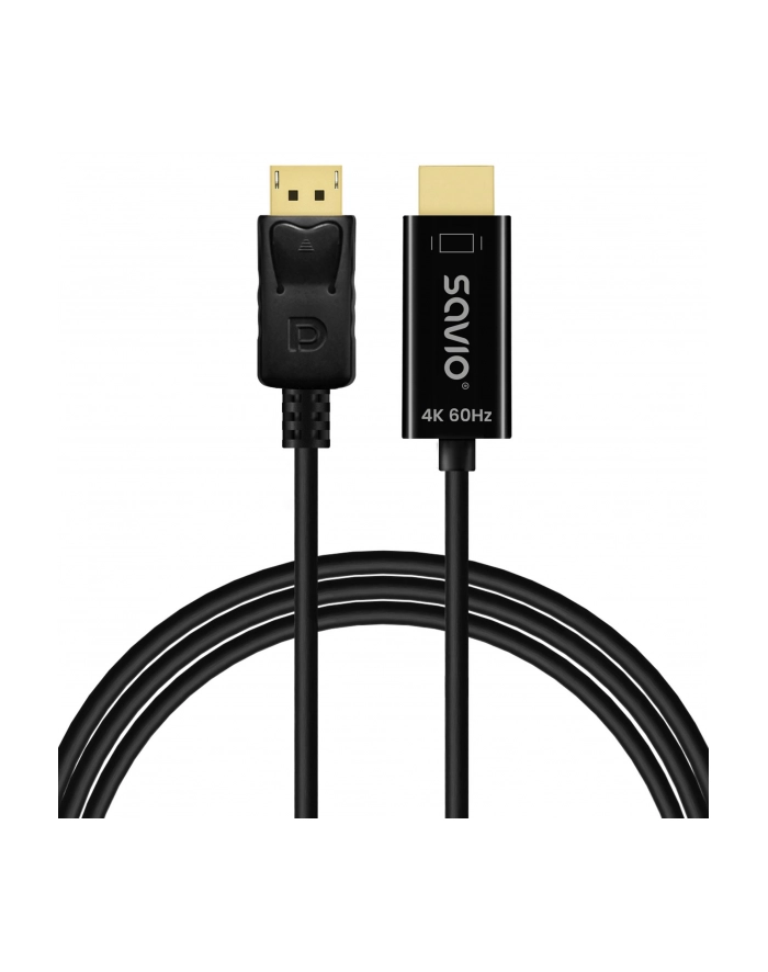 savio Kabel Display Port do HDMI CL-189 4K 60Hz, 1,5m główny