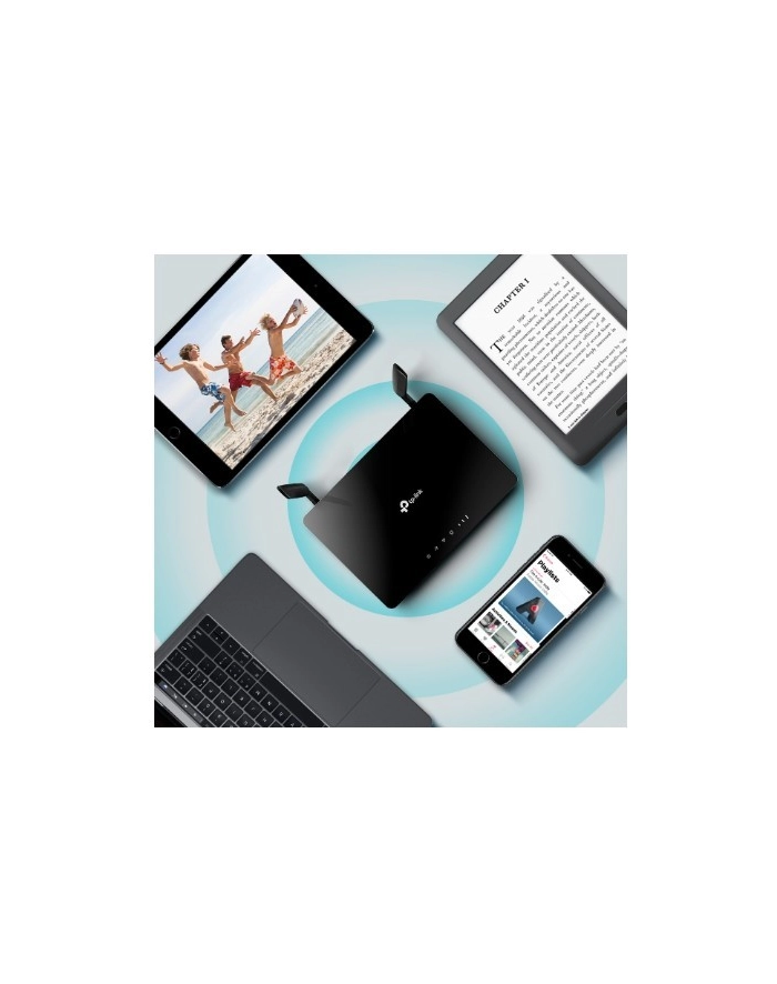 tp-link Router  AC1200 Wireless Dual Band 4G LTE                 Build-In 150Mbps 4G LTE Modem główny