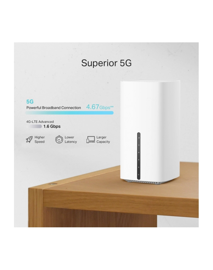 tp-link Router 5G AX1800 WiLessDual Band Gigabit                Build-In 5G Modem główny