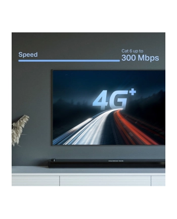 tp-link Brama sieciowa 4G+ AX1500 WholeHome Mesh Wi-Fi 6 Router                SPEED: 300 Mbps at 2.4 GHz + 1201 Mbps at 5 GHz, , 4G+ Cat6 300/50 Mbps nr 2