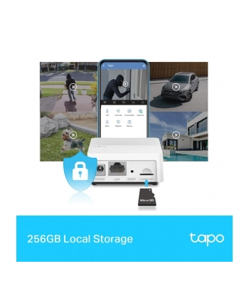 tp-link Smart Hub SPEC: 2.4 GHz, 868 MHz, 1 × Ethernet Port     FEATURE: 90dB Adjustable Audio Alarm, 19 Ringtones, Up to 64 Switches, Sensor Butt