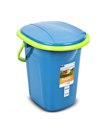 greenblue Toaleta turystyczna GB320BL morski-limonka nr 2