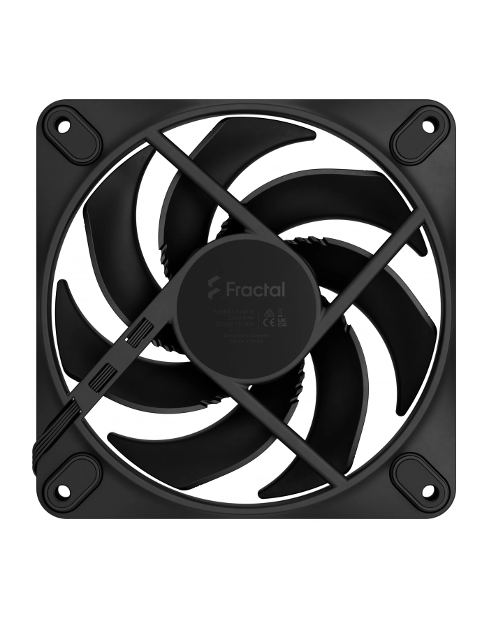 fractal design Wentylator Momentum 12 Black 120mm główny