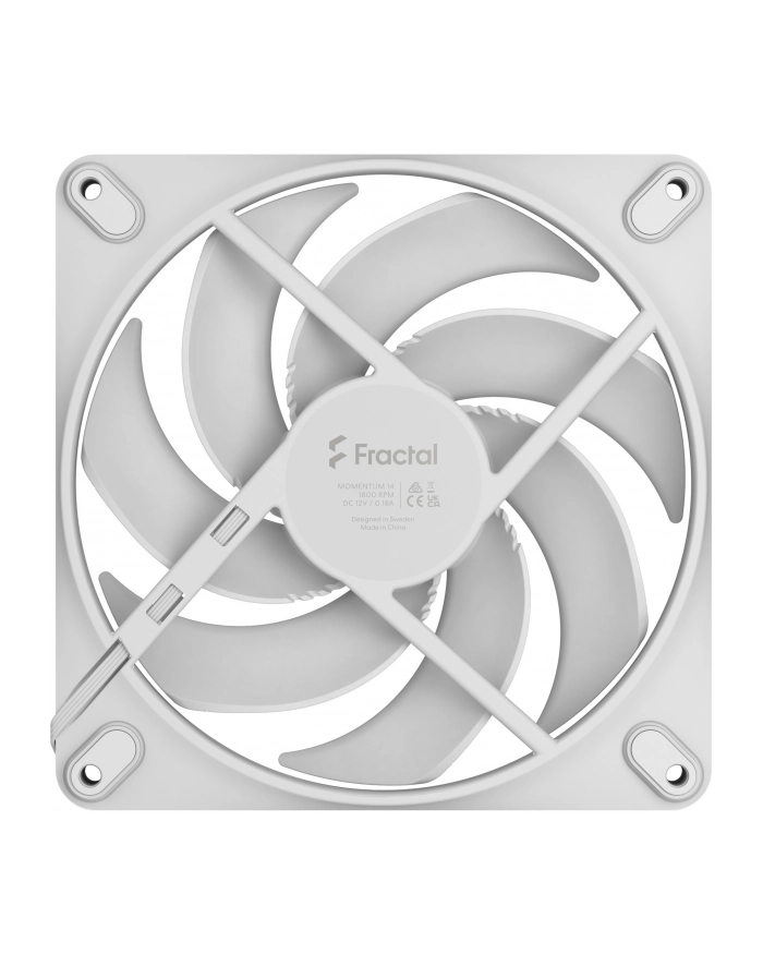 fractal design Wentylator Momentum 14 White 140mm główny