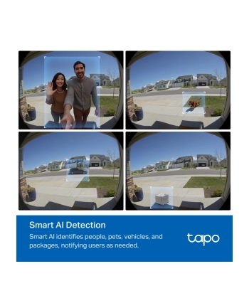 tp-link Wideodzwonek                                   1 × Tapo D235, 1 × Tapo D100C       2K 5MP nr 1