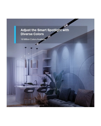 tp-link Żarówka punktowa wielokolorowa Smart Wi-Fi SPEC: 2.4 GHz, IEEE 802.11b/g/n, GU10 Base, 220-240 V, 50/60 Hz, 350 lm, 3.7 W, 2200-6500K nr 1