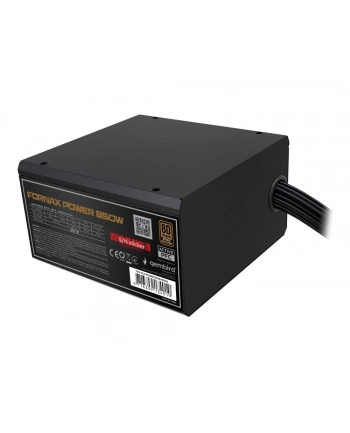 gembird Zasilacz komputerowy Fornax Power 850W 80+Bronze aktywny PFC 120mm wentylator nr 1