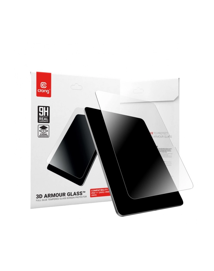 crong Szkło hartowane 3D Armour Glass  iPad 11 2025 iPad 10.9 2022 główny