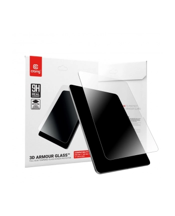 crong Szkło hartowane 3D Armour Glass iPad Air 11 M3 2025 iPad Air 11 M2 2024 iPad Pro 11 2022-2018 nr 1