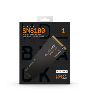 western digital WD Black 1TB SN8100 PCIe 5.0x4 NVMe M.2 SSD nr 1