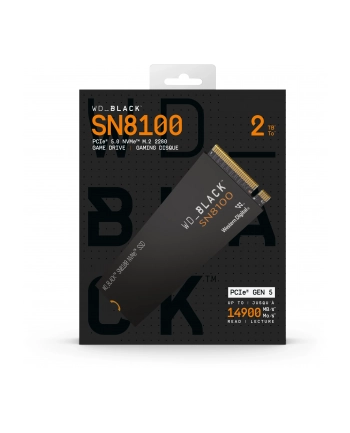 western digital WD Black 2TB SN8100 PCIe 5.0x4 NVMe M.2 SSD nr 1