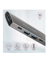 axagon HMC-5G21 Wieloportowy hub USB 5in1, 10Gbps, 2x USB-A + 2x USB-C + HDMI 4K/30Hz, PD 60W, 13cm USB-C kabel - nr 12