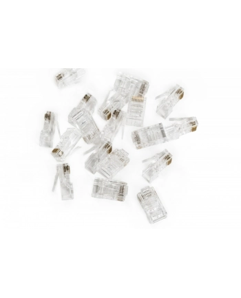 Wtyk RJ45 (8P8C) przelotowy, kat.5e, nieekranowany, AWG 26-24, opakowanie 100 sztuk nr 2