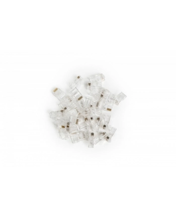 Wtyk RJ45 (8P8C) przelotowy, kat.6, nieekranowany, AWG 26-24, opakowanie 100 szt. nr 1